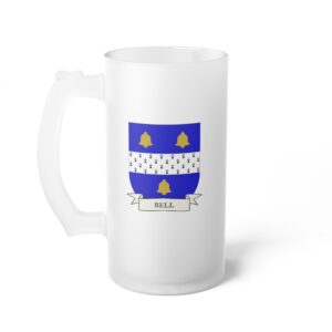 Bell Family Coat of Arms Beer Mug