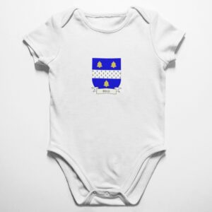 Bell Coat of Arms Baby Onesie