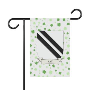 Kay Coat of Arms Garden Banner