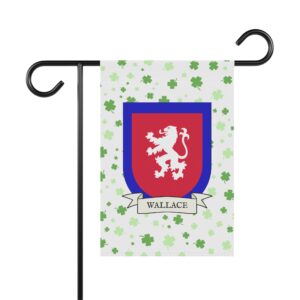 Wallace Coat of Arms Garden Banner