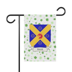 Wade Coat of Arms Garden Banner