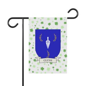 Clune Coat of Arms Garden Banner