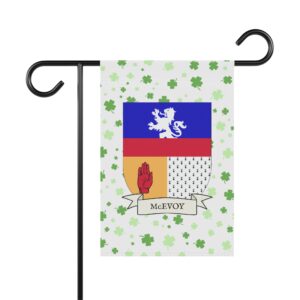 McEvoy Coat of Arms Garden Banner