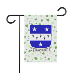 Crawford Coat of Arms Garden Banner