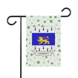 Garrett Coat of Arms Garden Banner
