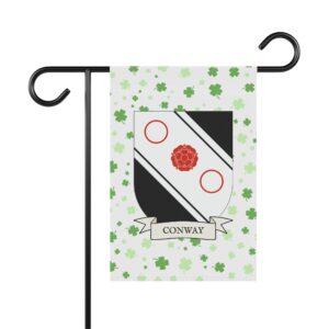 Conway Coat of Arms Garden Banner