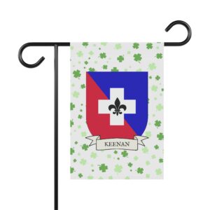 Keenan Coat of Arms Garden Banner