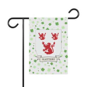 Slattery Coat of Arms Garden Banner