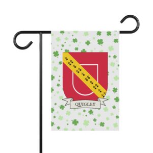 Quigley Coat of Arms Garden Banner