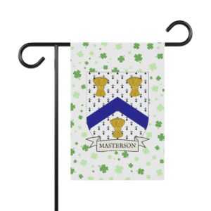 Masterson Coat of Arms Garden Banner