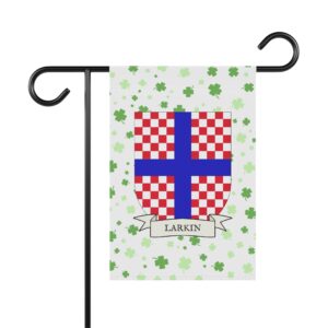 Larkin Coat of Arms Garden Banner