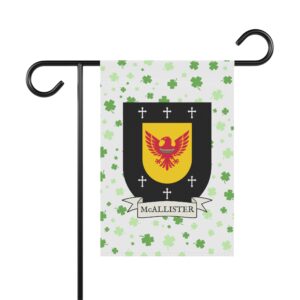 McAllister Coat of Arms Garden Banner