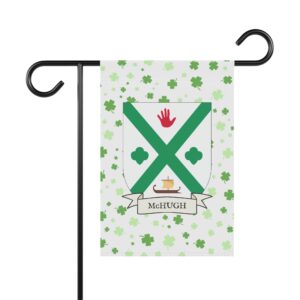 McHugh Coat of Arms Garden Banner