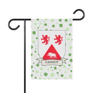 Cassidy Family Coat of Arms Garden Banner