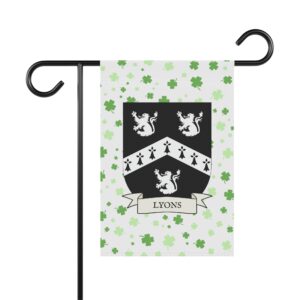 Lyons Coat of Arms Garden Banner