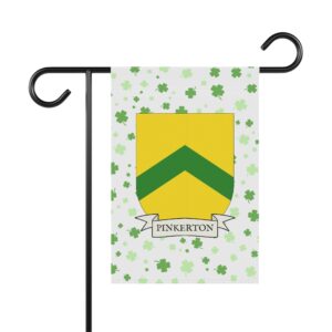 Pinkerton Coat of Arms Garden Banner