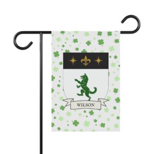 Wilson Coat of Arms Garden Banner