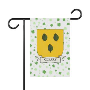 Cleary Coat of Arms Garden Banner