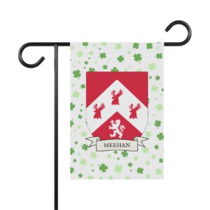 Meehan Coat of Arms Garden Banner