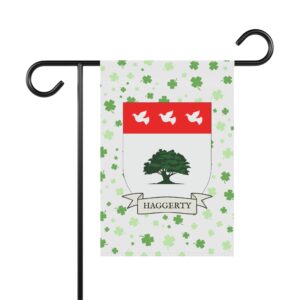 Haggerty Coat of Arms Garden Banner