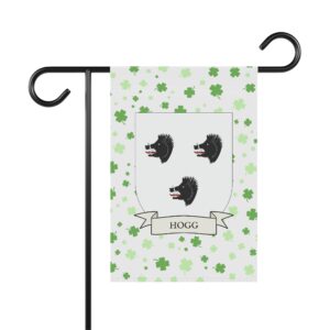Hogg Coat of Arms Garden Banner