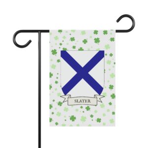 Slater Coat of Arms Garden Banner