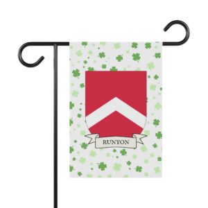 Runyon Coat of Arms Garden Banner
