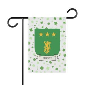 Moore Coat of Arms Garden Banner