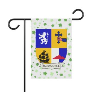 McConnell Coat of Arms Garden Banner
