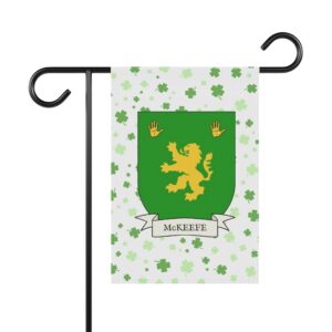 McKeefe Coat of Arms Garden Banner
