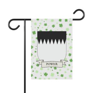 Power Coat of Arms Garden Banner