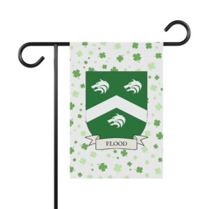 Flood Coat of Arms Garden Banner