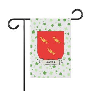 McGill Coat of Arms Garden Banner