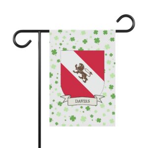 Davies Coat of Arms Garden Banner