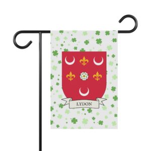 Lydon Coat of Arms Garden Banner