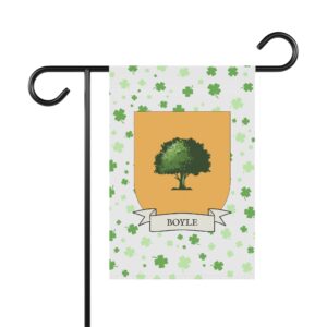 Boyle Family Coat of Arms Garden Banner