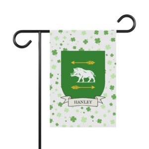 Hanley Coat of Arms Garden Banner