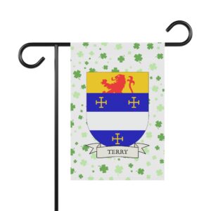 Terry Coat of Arms Garden Banner
