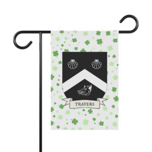 Travers Coat of Arms Garden Banner