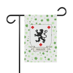 Malloy Coat of Arms Garden Banner