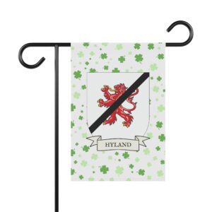 Hyland Coat of Arms Garden Banner