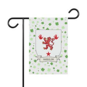 Shields Coat of Arms Garden Banner
