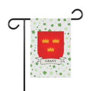 Grant Coat of Arms Garden Banner