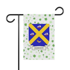 Jameson Coat of Arms Garden Banner