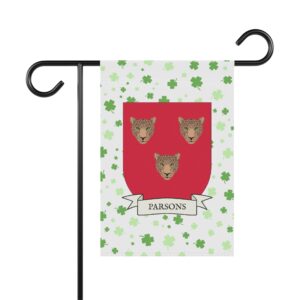 Parsons Coat of Arms Garden Banner