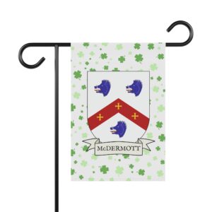 McDermott Coat of Arms Garden Banner