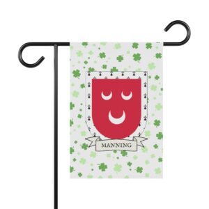 Manning Coat of Arms Garden Banner