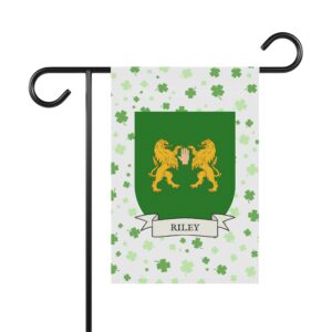 Riley Coat of Arms Garden Banner