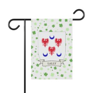 Lally Coat of Arms Garden Banner