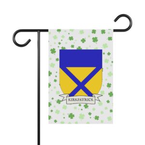 Kirkpatrick Coat of Arms Garden Banner